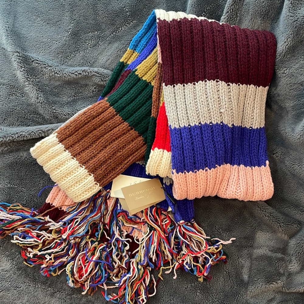 Burberry Rainbow scarf